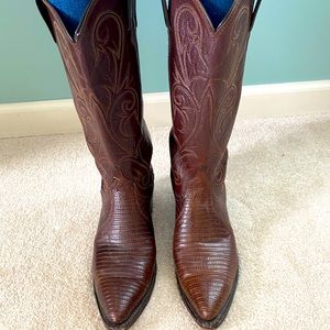 Vintage 90s Dan Post Cowgirl Boots
